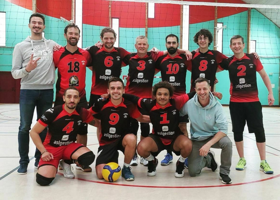VOLLEY-BALL BOIS D'ARCY 2 - VOLLEY-CLUB PLAISIR-VILLEPREUX 3